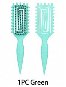 Wet Hair Detangling Brush For Curly Hair – Vented Styling Comb With Flexible Pins & Side Teeth, Shower Shampoo Detangler For Wavy/Thick Hair, Anti-Frizz Hairbrush For Women & Men - Multicolor - View 20