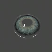 1 par de lentes de contacto de color suaves de 14.2mm desechables en 1 año, esenciales para fiestas de Navidad - Desechable Anual - Ver 6