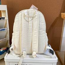 Backpack For Japanese And Korean Niche Junior High School Students With High Appearance, Butterfly Bow Cute Embroidered Backpack, Free Pendant - Multicolor - View 9