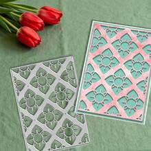 Creative Flower Dies, DIY Scrapbooking Album And Embossing Stencil, Greeting Card Making Tool, Card Paper Cutting Crafts ,Gift Card Making Template Die Cuts. - Silver - View 4