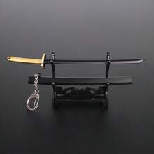 2025 New - 1pc Anime Peripheral Nichirin Sword Mini Version Alloy Weapon Model Keychain Pendant Fan Collection Display - Birthday Gift - Holiday Gift - Perfect Gift - Collection Gift - Gift - Multicolor - View 11