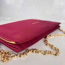 Gucci Red Cosmetic Bag With Detachable Chain Strap, Handheld, Large Capacity, Suitable For Daily Use - Red - View 8