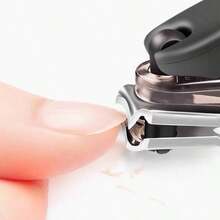 Zwilling Nail Clippers Come With A Nail File And A Magnet. - Black - View 3