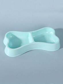 Neue multifunktionale Katzen- und Hundenäpfe im nordischen Stil, Makaron-Farbe, knochenförmige Doppelnäpfe, Kunststoffprodukte für Haustiere, Fressnapf für Katzen und Hunde, Fütterungsnapf in Bonbonfarben mit Anti-Umkipp-Design (Kunststoffprodukte in verschiedenen Chargen, beeinträchtigt Verwendung und Schönheit nicht) - 300ml - Übersicht 6