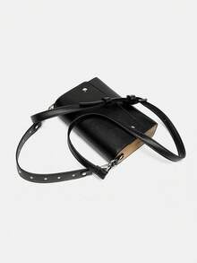 2026 New Ladies Practical Sense Of Advanced Design Shoulder Bag Fashion Joker Small Bag Female Bag Wooden Bag - Black - View 6