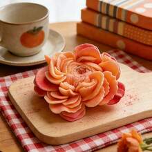 Silicone Mold Suitable For 3D Peony, Buttercup And Austin Style Flowers, Including Mousse Cake Mold, Floral Cake Decoration Mold, Flower Pudding Mold And Chocolate Pudding Mold, For Cake Decoration - trắng - Xem 11