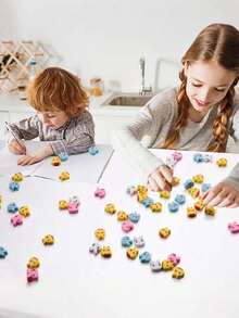 200 cục tẩy mini hình quả trứng thỏ dễ thương, thích hợp làm quà tặng trong các bữa tiệc trẻ em, đồ nhét vào giỏ quà Phục Sinh (Lưu ý: Kích thước nhỏ - Vui lòng cân nhắc kỹ trước khi mua) - Nhiều màu - Xem 8