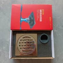 1pc Stainless Steel Thickened Floor Drain, All-Copper Gravity Core + Filter Screen Anti-Clogging Floor Drain Bathroom Decor - Multicolor - View 10
