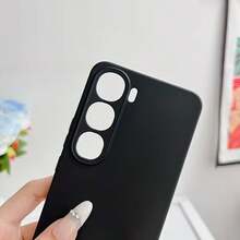 1pc: Pixel 10 10 Pro 10 Pro XL 9 9A 5G 9 Pro 9 Pro XL 8 8a 5G 8 Pro 7 7a 7 Pro 6 6a 5G 6 Pro Protective Case High Quality TPU Soft Flexible Lightweight Anti Drop Cover Compatible With Google Pixel 9 Pro With Precise Button Covers And Smooth Texture - Black - View 3