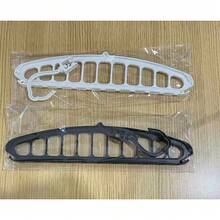 2个装节省空间衣架，带11个挂钩，节省空间，适合衣柜收纳和宿舍必备 - 彩色 - 查看 9