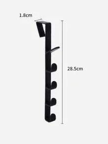 5-Hook Over The Door Hanger, For Hanging Bags, Hats And Accessories - Multicolor - View 4