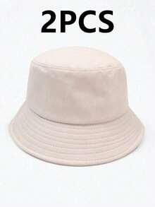 1pc Unisex Summer Travel Beach Sun Hat, UV Protection, Bucket Hat - Bucket Hat - View 13