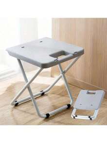 1个新款便携式多功能折叠凳 可折叠旅行野餐露营钓鱼座椅 节省空间折叠椅 - 彩色 - 查看 1