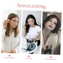 HLJ  Mipcase 4 Juegos De Espejos De Maquillaje Plegables De Acero Inoxidable con Estuche De Cuero Sintético Espejo Compacto para Viajes Negocios Tocador Moda Y Belleza.86 - cerdox4uds - Ver 2