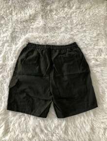 Cargo Shorts With Elastic Waistband, Direct From The Factory. - 軍綠色 - 查看 2