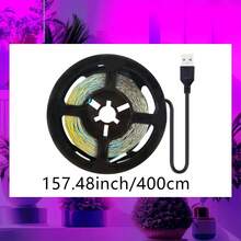 USB Powered LED Plant Growth Light, Indoor Potted Plant Supplementary Lighting, Desktop Seedling Grow Light, Green Plant Care - Purple - View 12