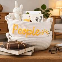 1 Giỏ đựng đồ cá nhân hóa, đan tay thêu nhiều màu sắc, hoa cầu vồng, sao, mặt trời, quà tặng lễ Phục sinh, giỏ trang trí nhà cửa, giỏ quà tặng tiệc tùng, quà tặng lễ Phục sinh, giỏ đựng đồ du lịch - Nhiều màu - Xem 54