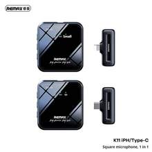 El micrófono inalámbrico de solapa REMAX K11 es compatible con iPhone y Android para grabación de video y captura de audio, convirtiéndolo en un práctico regalo para el Ramadán. - Type C - Ver 2