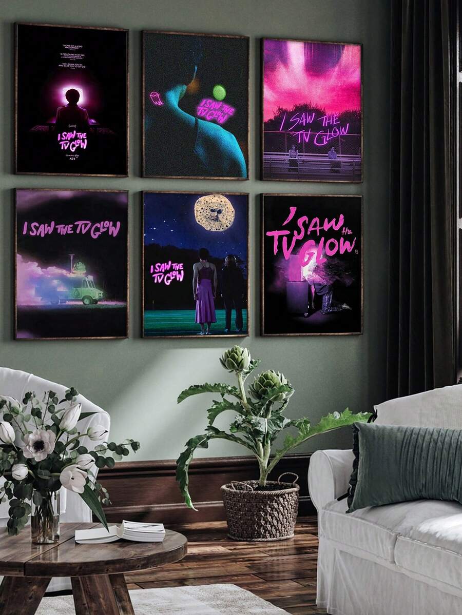 1 tấm áp phích phim huỳnh quang không khung, áp phích phim kinh điển, vật sưu tầm dành cho người yêu phim, thích hợp trang trí phòng khách, phòng ngủ, phòng tắm, văn phòng và các không gian nhà khác. - Nhiều màu - Xem 1