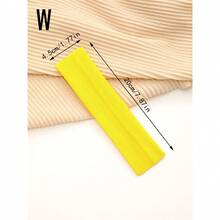 1条女士纯色发带，涤纶材质，轻盈透气，适合运动、瑜伽、健身，佩戴舒适，四季皆宜，可作运动发带、跑步发饰、瑜伽头巾、运动吸汗带 - 彩色 - 查看 29