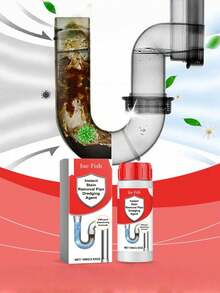 管道疏通剂 - 清除厨房和浴室排水管中的毛发、油脂和堵塞物 - 液體 - 查看 1
