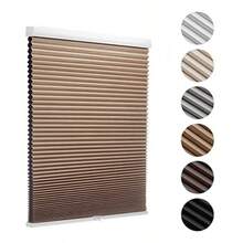Cordl Blackout Cellular Shades For Windows Honeycomb Window Shades With Thermal Insulation Child And Pet  Room Darkening Shade Easy Install 24" W X 50" H Light Brown - 24Wx50H - View 1