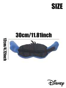 1pc Disney, Stitch, Blackout Eye Mask, Travel, Portable Nap Sleep Eye Mask, Effective Blackout, Cute And Practical, Valentine's Day Gift, For Girlfriends And Lovers,Party Supplies, Party Favors - Multicolor - View 4