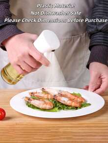 Bình xịt dầu đa năng 2 trong 1, bình xịt dầu cầm tay, bình xịt dầu bằng nhựa, bình xịt dầu giảm béo, bình đựng dầu nhà bếp, bình xịt dầu bằng nhựa, bình xịt dầu, dùng cho nhà bếp, nướng BBQ, nấu ăn, nồi chiên không dầu, làm bánh, trộn salad, bình đựng tinh dầu, nước và cồn có thể tái sử dụng, di động. - Nhiều màu - Xem 4