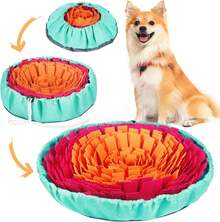 Esterilla de olfateo para perros - Esterilla de alimentación interactiva de estimulación mental para comedores rápidos, lavable a máquina para búsqueda y alimentación de perros pequeños y grandes - Multicolor - Ver 10