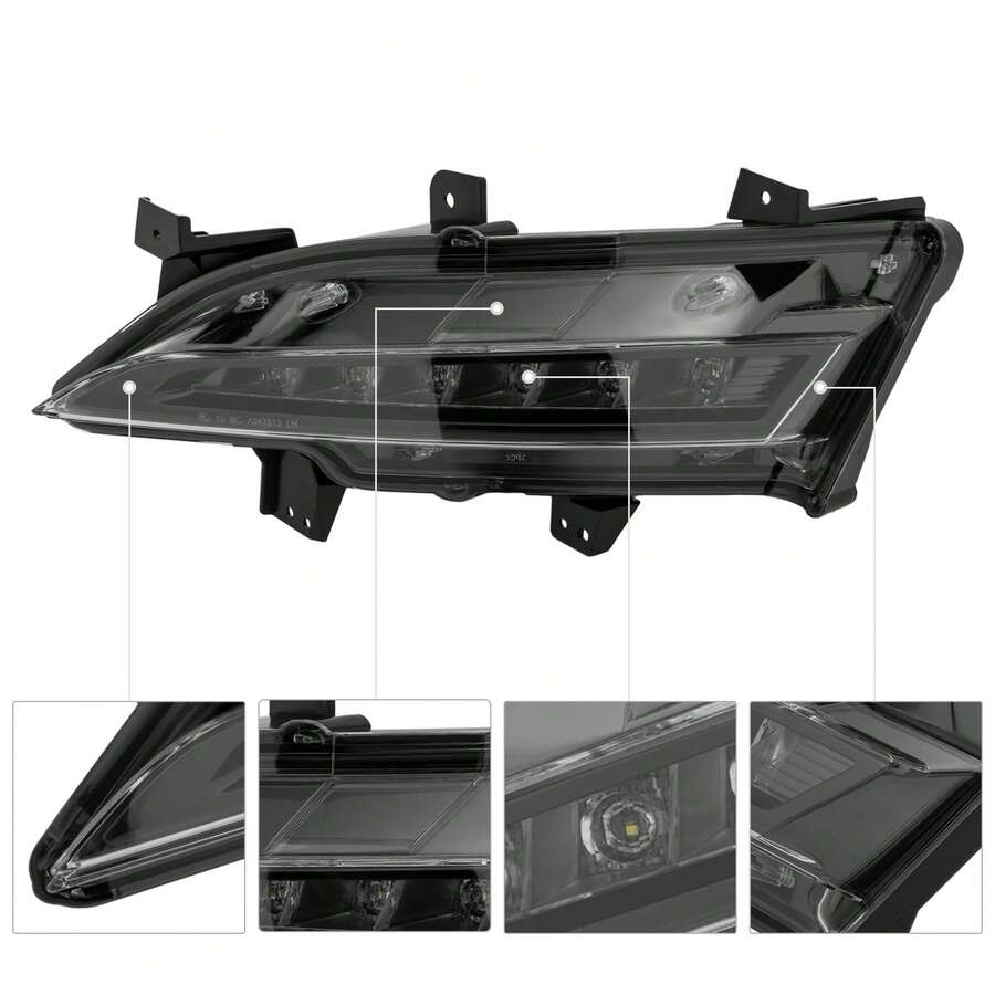 LED Fog Light For 2014-2018 Lincoln MKC, Front Fog Lamp Replacement (Left) - Left - View 1