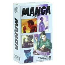 Manga Tower Cards, 78+12 Cards, Double-Sided Embossed Manga Cards, Friends' Entertainment Interactive Cards - Multicolor - View 2