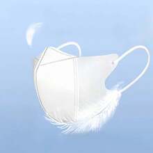 10pcs-100pcs/Set Disposable 3D Face Mask, Unisex Design, Dust-Proof, Lightweight, Breathable, Ear Loop, Summer