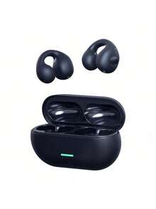 T75 Fone Bluetooth Headset 5.3 Wireless Bone Conduction Headphones Clip Ear Music Noise Canceling HD Call Sports Gaming Earphone - Multicolor - View 13