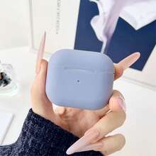 0.8mm Ultra-Thin Silicone Protective Case, Suitable For All Models, Provides Naked Touch Feel - Lavender - View 4