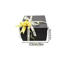 DIY Surprise Gift Box For Birthday, Wedding, Proposal - Explosion Box, Containing Holiday Candies, Snacks Series, And Paper Art Cover - Black - View 5