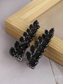 Women's Small Black Hair Clips, Lightweight Hair Pins For Fixing Fine Hair, Everyday Hairstyles,Festival,Birthday - Black - View 7