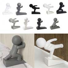 Cute Cartoon Decorative Door Stop Funny Action Figure Decorative Door Stoppor Home Door Anti Collision Stopper For Home - Multicolor - View 4