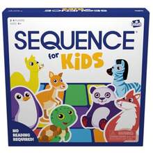 Jax SEQUENCE For -- The 'No Reading Required' Strategy Game By Jax And Goliath Multi Color 11 Inches 2-4 Players (Packaging May Vary)Happy And Playful Games For Children, Essential For Children - As Pic - View 2
