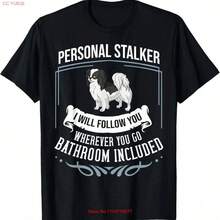 Japanese Chin Dog Puppies Owner Lover T Shirt Vintage Washed Versatile Fashion Streetwear Casual Comfortable Stylish Unisex - Black - View 1