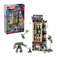 LEGO Marvel 76342 Spider-Man Vs. Mysterio: Daily Bugle Buildable Toy Set - 76342 - View 3