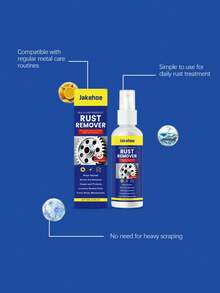 jakehoe Rust Remover, Metal Surface Cleaner, Removes Stains For Bright And Clean Everyday Rust Care - Multicolor - View 7