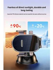 New Auto-Lock Car Phone Holder, Rotatable Suction Cup Universal Phone Mount Applicable For Dashboard And Windshield Navigation - Phone Stand - View 9