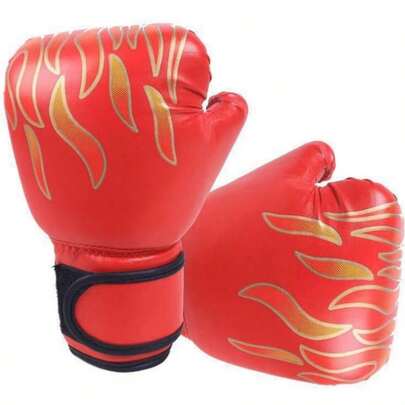1 Pair Boxing/MMA Training Gloves, Adult Martial Arts Protective Gear, Fitness One-Piece Punching Mitts