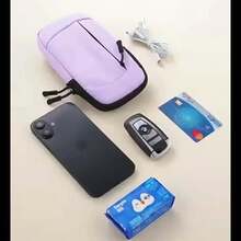 男女通用超薄腕带手机袋，适合跑步、户外健身，斜挎手机臂带包 - 彩色 - 查看 10