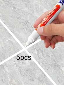 1pc White Anti-Mold Grout Pen For Tile Back To School - White - View 7