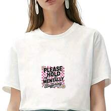 1pc/2pcs/3pcs Checkerboard Letter & Pink Heat Transfer Stickers, Creative Animal & Floral Pattern Heat Press Decals Suitable For Jacket, T-Shirt, Bag, Pillow, Hat Decoration Scrapbook Supplies Funny Stickers Scrapbooking Supplies Kindle - Multicolor - View 6