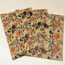 20 tờ giấy lụa họa tiết hoa hồng cổ điển - Nhẹ, chống ẩm, 50*35cm, giấy gói quà họa tiết bướm và hoa cúc - Thiết kế thực vật trang nhã, giấy gói hoa cho sinh nhật, Giáng sinh, Ngày của Mẹ, Ngày Valentine. - Nhiều màu - Xem 6