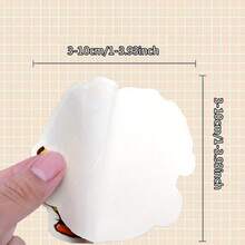 50张复古奇幻太阳贴纸，Y2K都市美学，趣味80、90年代卡通贴纸，适用于剪贴簿、信封、水瓶、笔记本电脑、行李箱、冰箱、节日、圣诞节、新年等场合。 - 彩色 - 查看 8