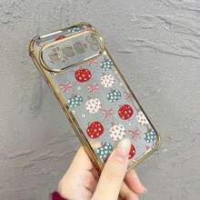 今回の秋のパンプキンフラワーリボンスマートフォンケースは、 Pixel 8A、Pixel 10 Pro、Pixel 9Aと互換性があります。   お花の茎のソフトケースは防水、耐衝撃性、落下防止、そして傷に強いいです。   保護するスマートフォンケース。 - ピンク - チェックする 5