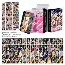 Members JENNIE, JISOO, LISA, ROSE "DEADLINE" World Tour Merchandise Photo Card Set - Handmade Photo Album Kit, KPOP Birthday Gift Exchange Cards, With Collection Display Box, Bookmark Set, Valentine's Day Gift, Small Gifts, Fan Support Cards - Multicolor - View 46